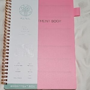 Pink Spiral Appointment Book